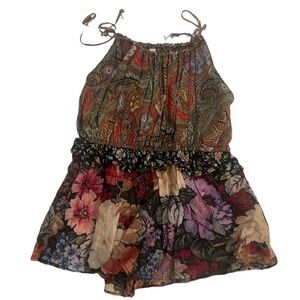 Zimmermann Kids floral one piece romper playsuit in size 4